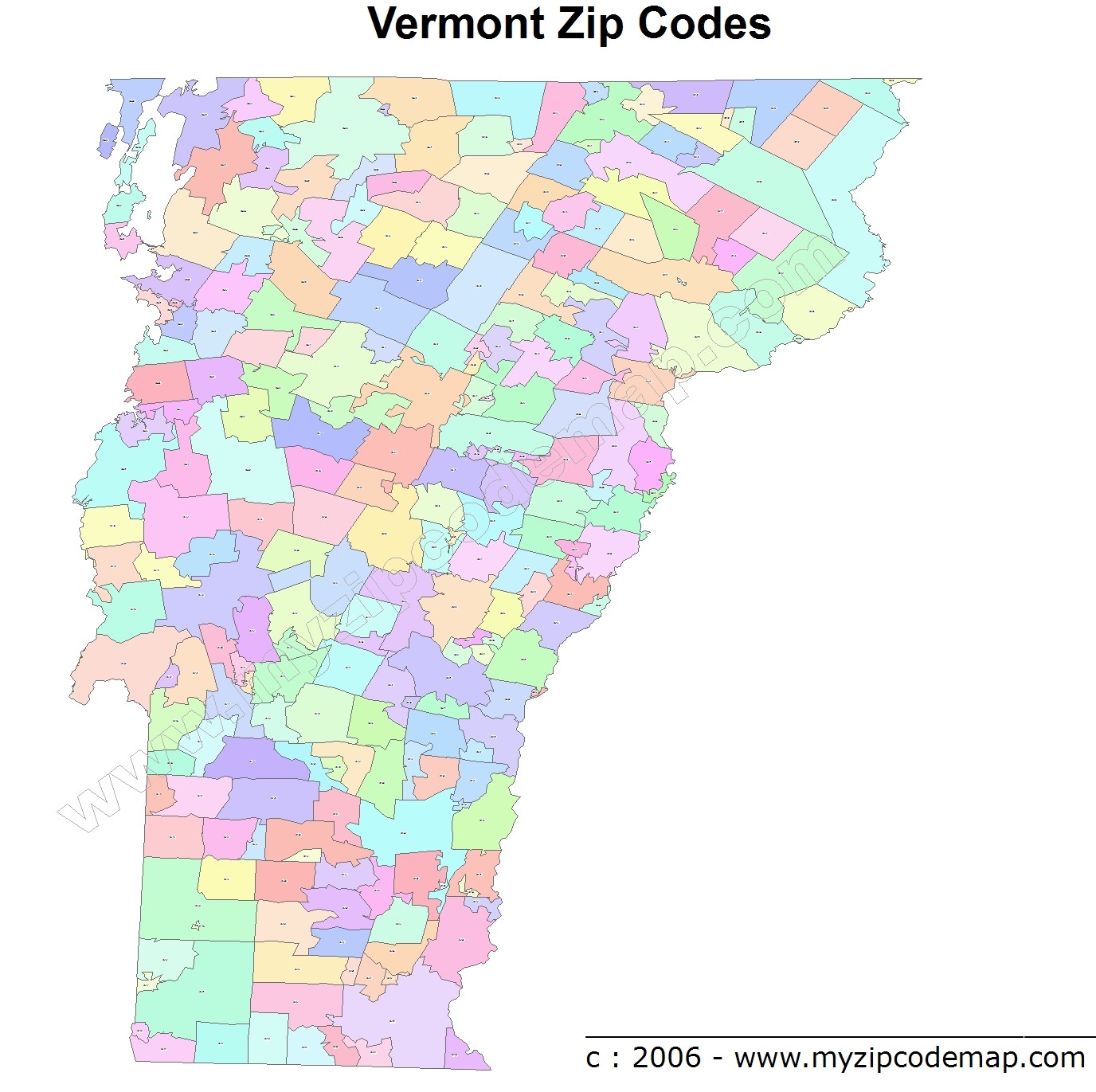 30-vermont-zip-code-map-maps-database-source